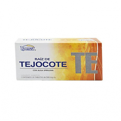 RAIZ DE TEJOCOTE Y ALGA PIRULINA 30 TAB YPENZA