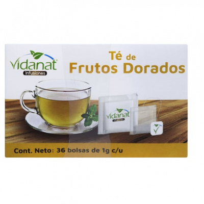 TE FRUTOS DORADOS 36 SOBRES VIDANAT