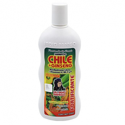 SHAMPOO CHILE 550 ML DEL INDIO PAPAGO