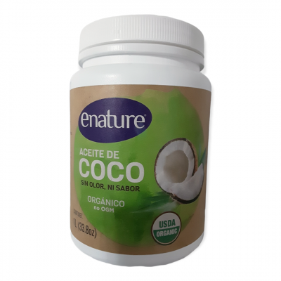 ACEITE DE COCO EXTRA VIRGEN 1L E-NATURE