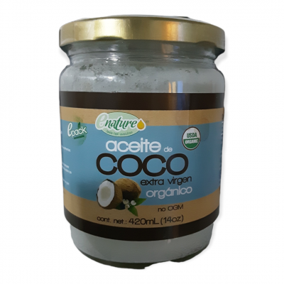 ACEITE DE COCO EXTRA VIRGEN 420 ML E-NATURE