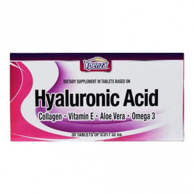 ACIDO HIALURONICO CON COLAGENO Y VIT E 30 TAB YPENZA