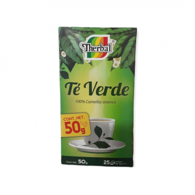 TÉ VERDE 25 SOBRES THERBAL