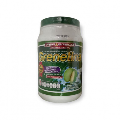 GRENETINA HIDROLIZADA MANZANA VERDE. 1,100 GRS FER&GRECO