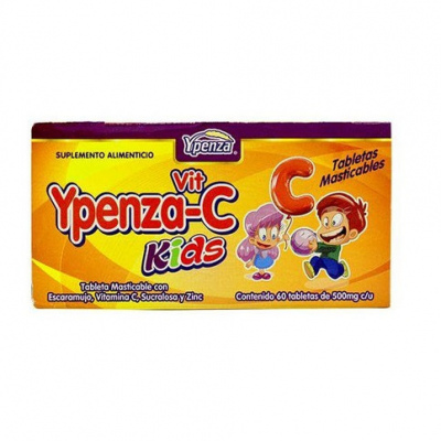 VITAMINA C KIDS 60 TAB MASTICABLES YPENZA