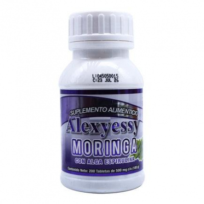 MORINGA CON ESPIRULINA 200 CAP ALEXYESSY