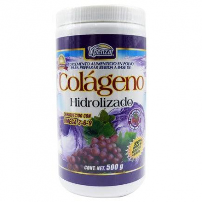 COLAGENO HIDROLIZADO UVA 500 G YPENZA