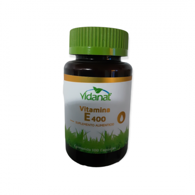 VITAMINA E 400 100 CAP VIDANAT