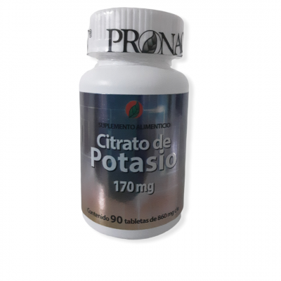 CITRATO DE POTASIO 90 TAB