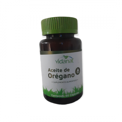 ACEITE DE OREGANO 60 CAP VIDANAT