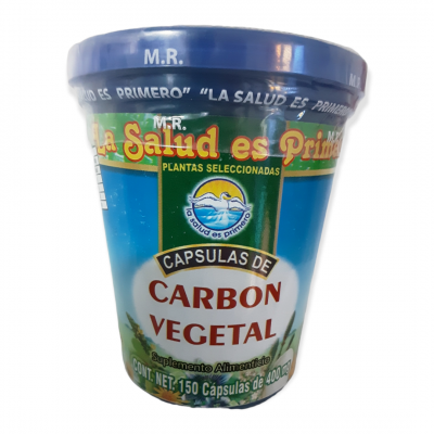 CARBON VEGETAL 150 Cap.SOYANATURA