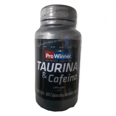 TAURINA Y CAFEINA 30 CAP PROWINNER