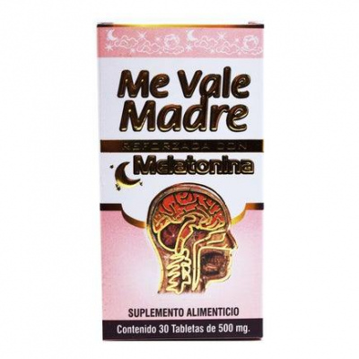 ME VALE MADRE CON MELATONINA 30 TAB NUTRIMED