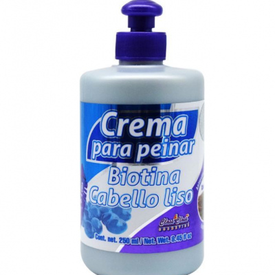 CREMA PARA PEINAR BIOTINA 250 ML INCREDIBLE PRODUCTS	