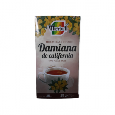 DAMIANA DE CALIFORNIA TÓNICO DIGESTIVO 25 SOBRES THERBAL