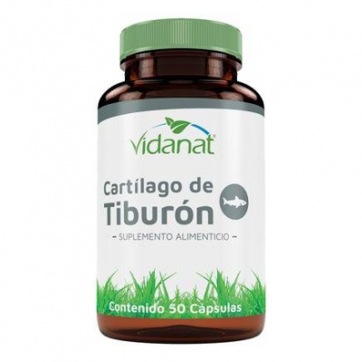 CARTILAGO DE TIBURON 50 CAP VIDANA0T/VITAMINAS