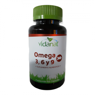 OMEGA 3 VEGETAL/ACEITE DE LINAZA 180 CAP VIDANAT