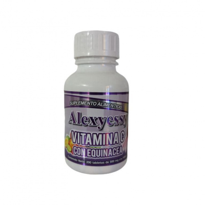 VITAMINA C CON EQUINACEA  200 TAB ALEXYESSY NATURAL