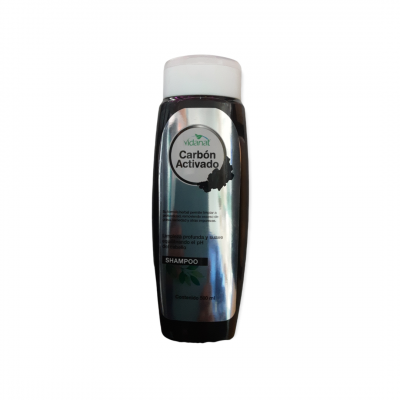 SHAMPOO DE CARBON ACTIVADO 500 ML VIDANAT