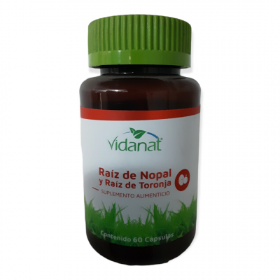 RAIZ DE NOPAL Y RAIZ DE TORONJA 60 CAP VIDANAT