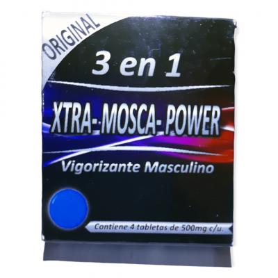 EXTRA-MOSCA-POWER CARTERA C/4 TABS