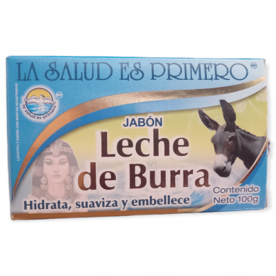 JABON LECHE DE BURRA MUNDO NATURAL