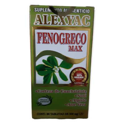 FENOGRECO MAS 90 TAB ALEXYAC NATURAL