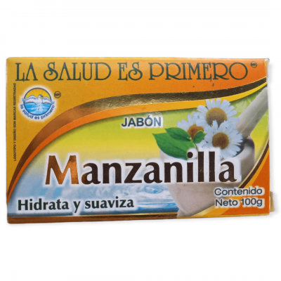 JABON DE MANZANILLA  MUNDO NATURAL