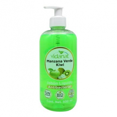 JABON ANTIBACTERIAL MANZANA KIWI 500 ML VIDANAT