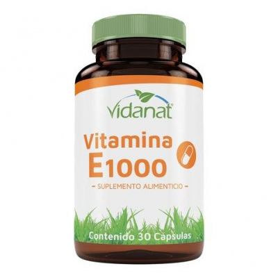 VITAMINA E 1000 30 CAP VIDANAT