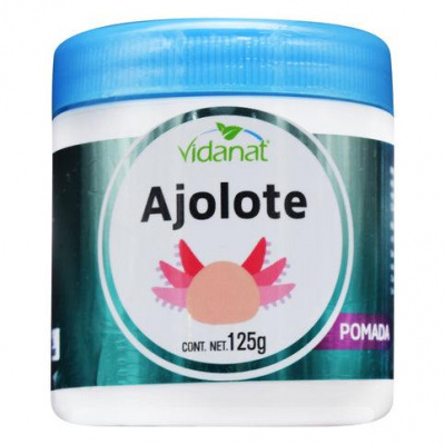 POMADA DE AJOLOTE 125 G VIDANAT