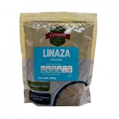 LINAZA MOLIDA 500 G CEREPAK