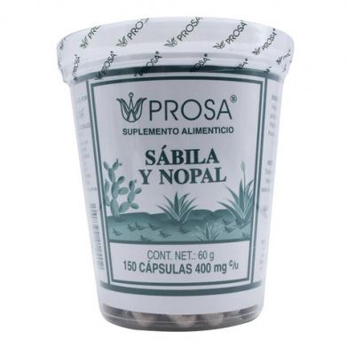 SABILA Y NOPAL 150 CAP PROSA