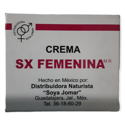 SX FEMENINA CREMA 20 GRS SOYA JOMAR