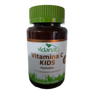 VITAMINA C KIDS 90 TAB MASTICABLES VIDANAT/VITAMINAS