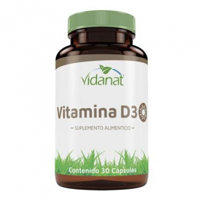 VITAMINA D3  30 CAP VIDANAT